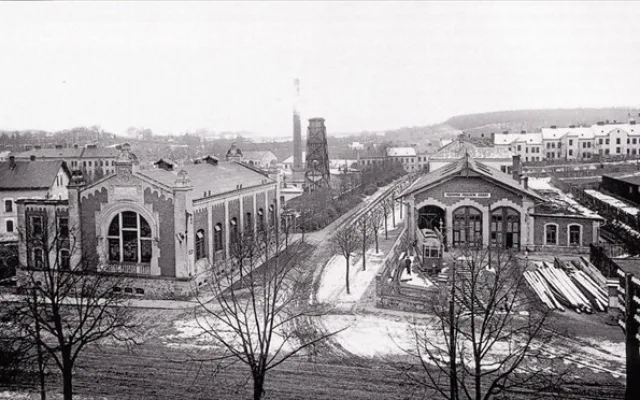 Odbočka do dnešní Gorkého ulice