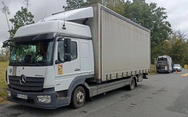 Policie na Vysočině se zaměřila na řidiče nákladních vozidel. Za přetížení padly další pokuty