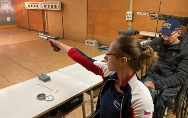 Eliška se začala věnovat sportovní střelbě