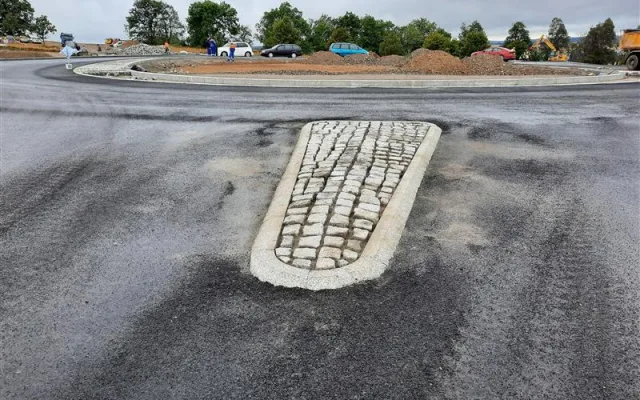 Aktuální foto z výstavby obchvatu Jihlavy, zdroj: Kraj Vysočina