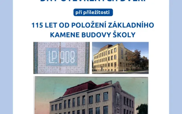 Stavba budovy Střední školy obchodní započala před 115 lety