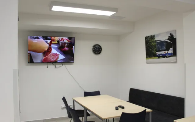 Místnost, která slouží k odpočinku řidičů