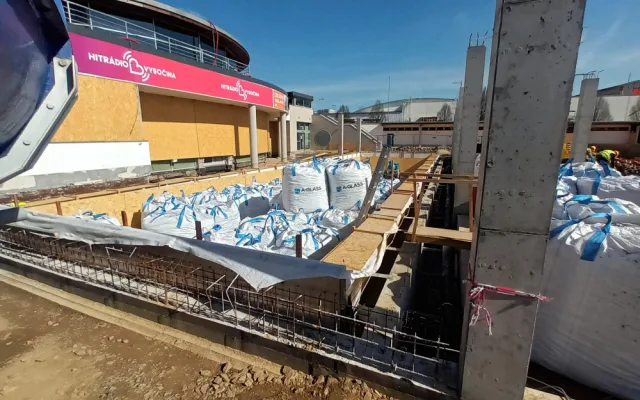 Fotky ze začátku dubna. Foto: poskytl Metrostav DIZ