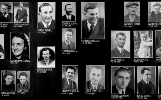 Oběti tragédie v Hrotovicích z 8. května 1945