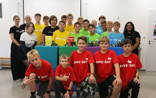Záběry z průběhu Boys ´Day ze dne 19. září 2024. Foto Bosch