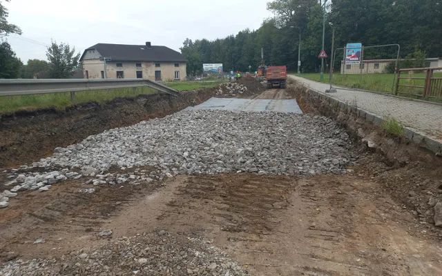 Oprava silnice I/37 v úseku Ždírec n. D. - Vojnův Městec - ilustrační foto