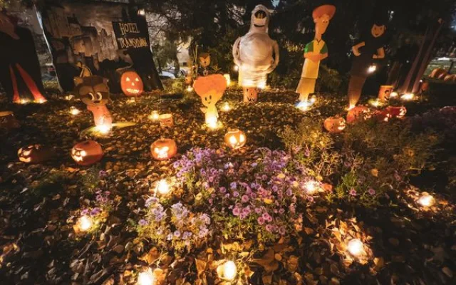 Bojíte se rádi? Na Paloučku to každý den po setmění svítí a bliká
