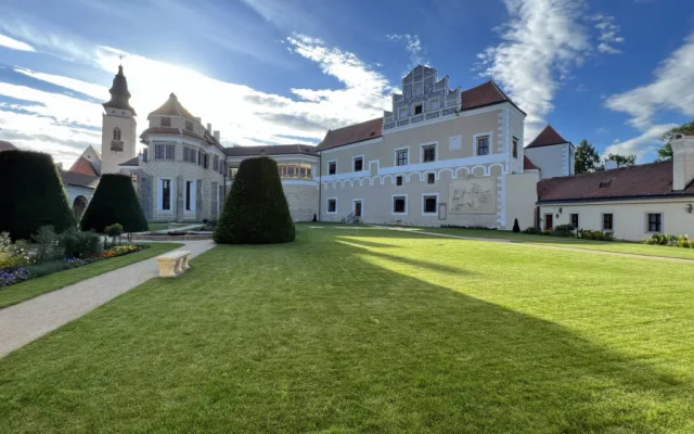 Zámecká zahrada v Telči. Foto: zamek-telc.cz