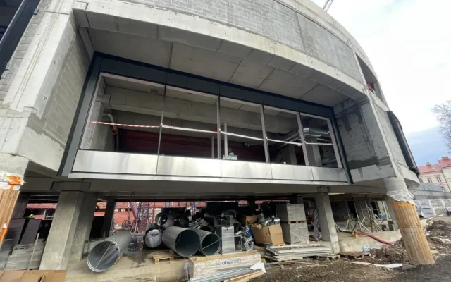 Stavba HMA, foto z 18.12.2024