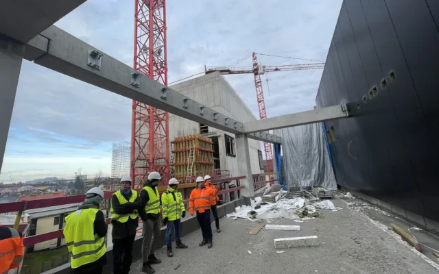 Stavba HMA, foto z 18.12.2024