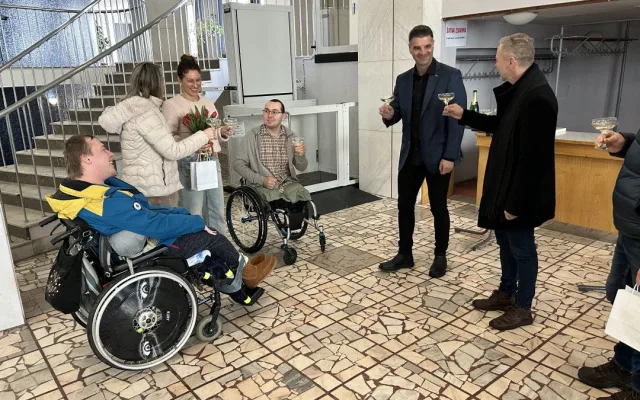 VIDEO: Do DKO v Jihlavě mohou po úpravách i handicapovaní. Hodně nám to pomůže, pochvaluje si vozíčkář