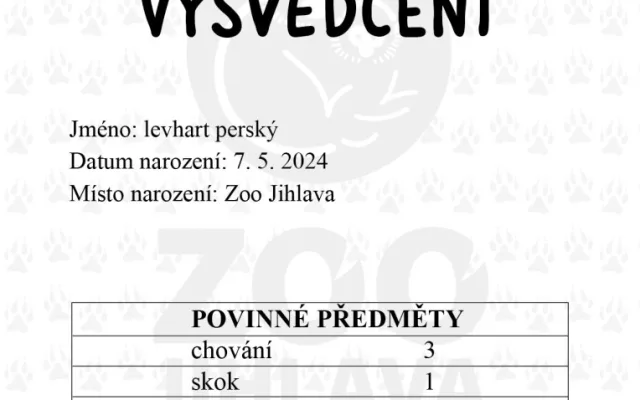 Zvířata v jihlavské zoo dostala také známky. Foto: Se svolením Zoologické zahrady Jihlava