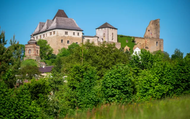 Hrad Lipnice nad Sázavou, foto: Jakub Mertl