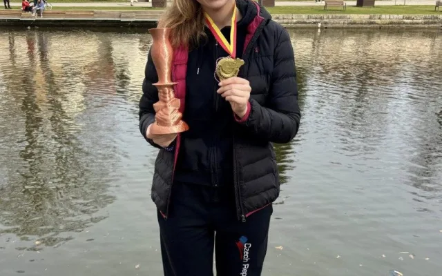 Zimní plavkyně Andrea Klementová je opět Sportovec města Třebíče, v sobotu vyhrála další závody