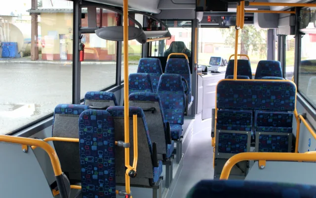Na Jihlavsku dnes poprvé vyjel dopravce ČSAD Autobusy České Budějovice. Jezdí novými autobusy Iveco. Foto: Busem Vysočina (facebook)
