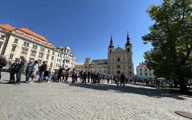 O kontrolu znamének byl v Jihlavě zájem. Hodinu a půl ve frontě, řekl první čekající