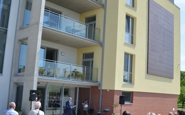 Moravské Budějovice mají nový dům pro seniory. Má pět pater a 84 lůžek