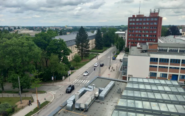 FOTO: Stavba Horácké arény začíná finišovat, dnes a zítra bude uzavřená Tyršova