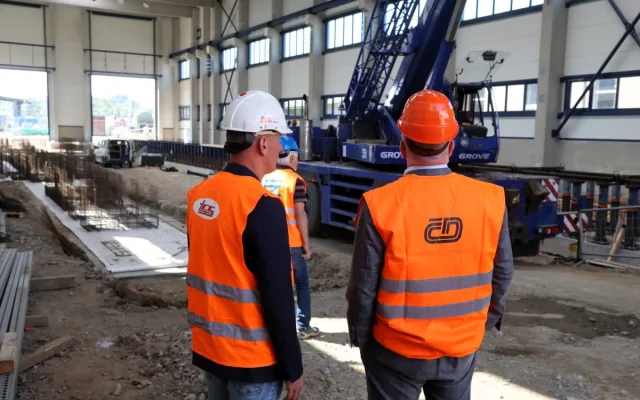Nová opravárenská hala pro vlaky v Brodě za 235 milionů bude hotová na jaře