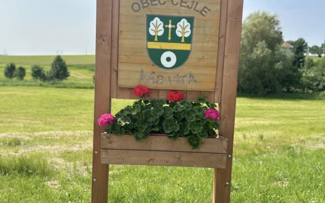 Obec Cejle, která získala ve Vesnici roku Zelenou stuhu, foto: Lenka Dvořáková
