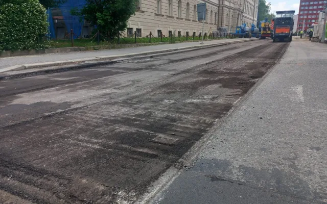 Uzavírka v centru Jihlavy. Tolstého zůstane uzavřená až do konce prázdnin