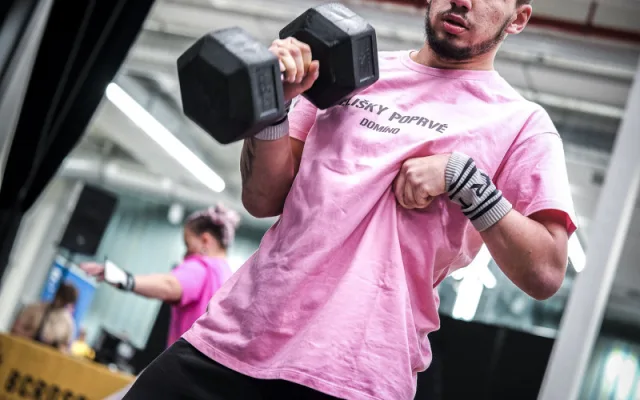 I s handicapem se kvalifikovalna světové Crossfit games.