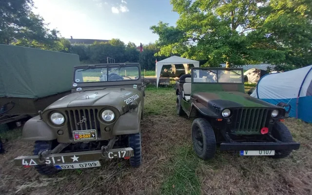 FOTO: Do Luk nad Jihlavou se sjela historická vojenská technika