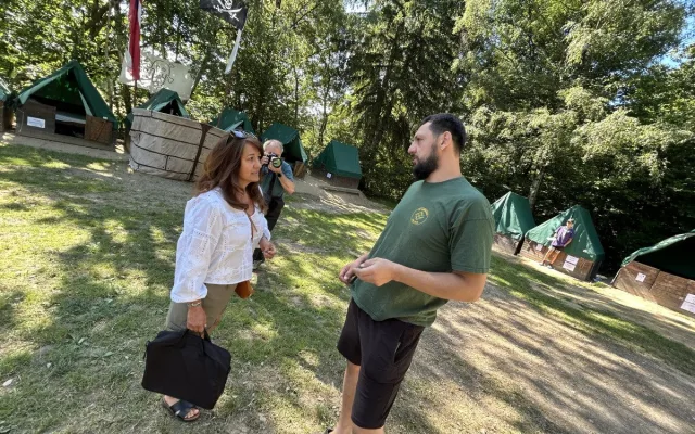 VIDEO: Bez závad. Hygienici z Vysočiny zahájili kontrolní kolečko po táborech