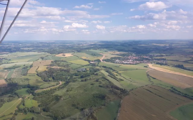 Obchvat Brtnice z výšky. Unikátní snímky ukazují, kudy pojedou kamiony do Dukovan