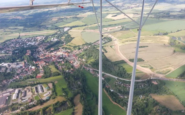Obchvat Brtnice z výšky. Unikátní snímky ukazují, kudy pojedou kamiony do Dukovan