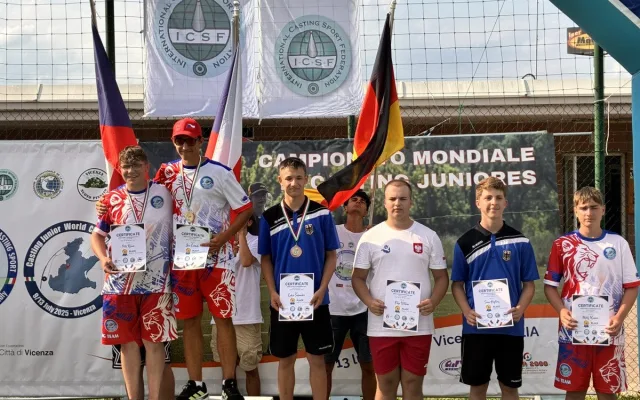 Čtyři zlaté a tři stříbrné. Rybáři z jihlavského spolku zazářili na MS v Itálii