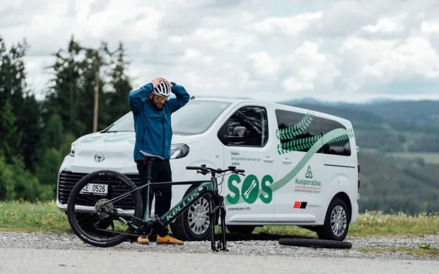 Už měsíc funguje na Lipně jedinečná služba: SOS svoz cyklistů