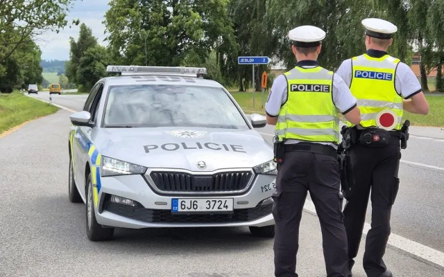 Práce dopravních policistů na Vysočině je velice pestrá