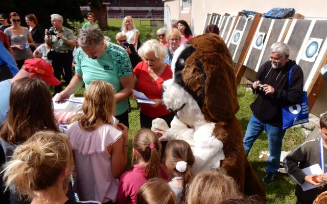 Na branném závodě seniorů je běh zakázaný, říká pořadatel Antonín Křoustek. Foto: Se svolením Antonína Křoustka