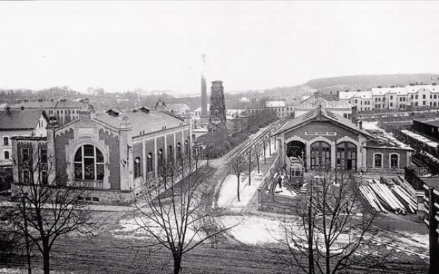 Odbočka do dnešní Gorkého ulice