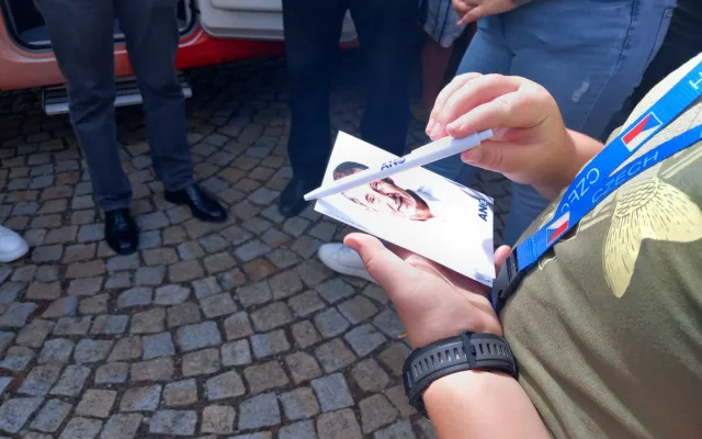 VIDEO: Jsme jediní, kteří víme, o čem mluvíme, prohlásil Andrej Babiš v Třešti