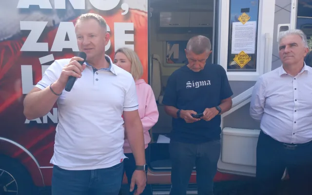 VIDEO: Jsme jediní, kteří víme, o čem mluvíme, prohlásil Andrej Babiš v Třešti