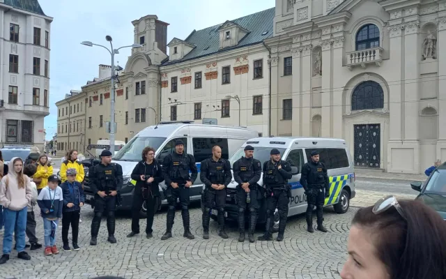 FOTO: Policie se v Jihlavě ukázala malým i velkým. Velký zájem vzbudilo Ferrari