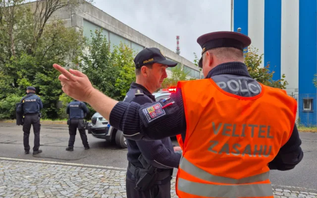 Cvičení IZS: Do školy v Chotěboři vběhnul útočník. Nikomu nic nehrozí, ujistila policie