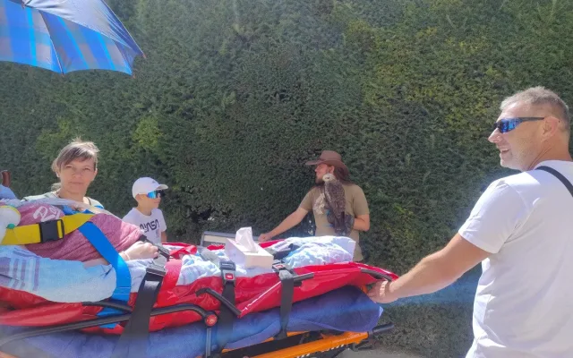 Natálie komunikuje jen pomocí počítače. Má za sebou vysněný výlet na jižní Moravu