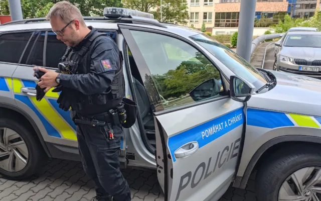 Začínající policista v Humpolci má šanci získat od města byt