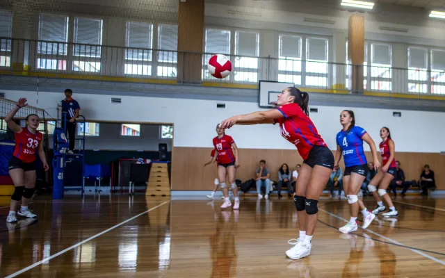 Ilustrační foto ze zápasů 1.ligy U20. Foto: Se svolením Volejbalu Jihlava