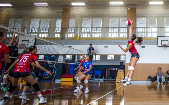 Ilustrační foto ze zápasů 1.ligy U20. Foto: Se svolením Volejbalu Jihlava