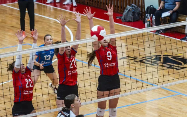 VIDEO: Český pohár ve volejbalu v Jihlavě proti extraligové Ostravě viděla plná hala. Foto: Marcela Svobodová