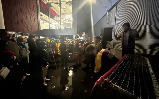 FOTO: Horácká aréna se slavnostně otevírá, tisíce lidí déšť neodradil