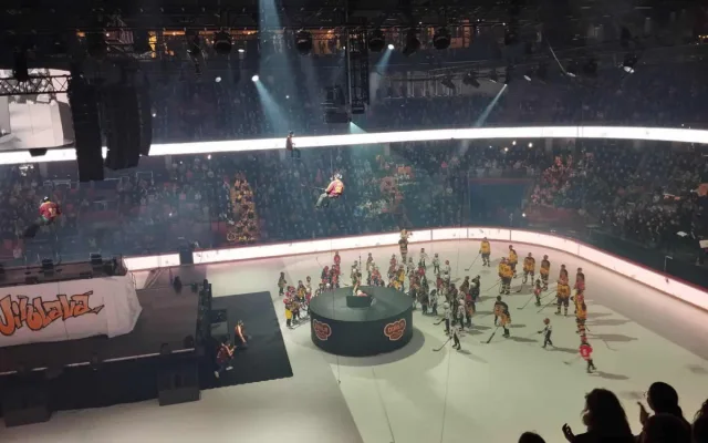 FOTO: Velkolepá show se líbila. Vítej, Aréno očima čtenářů Jihlavské Drbny. Foto: Daniela Drozdová