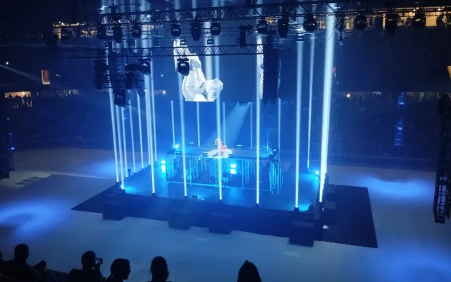 FOTO: Velkolepá show se líbila. Vítej, Aréno očima čtenářů Jihlavské Drbny. Foto: Daniela Drozdová