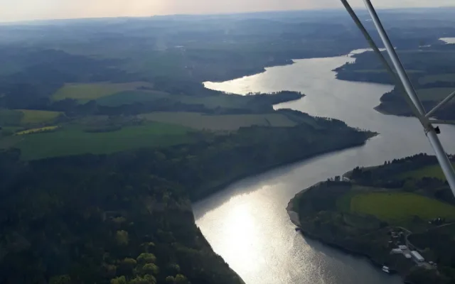 FOTO: Letec Vochyán podnikl pouť po stopách pátera Toufara, umučeného komunisty