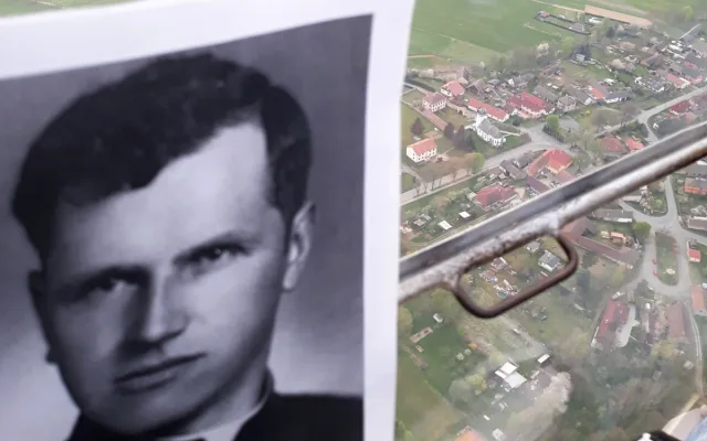 FOTO: Letec Vochyán podnikl pouť po stopách pátera Toufara, umučeného komunisty