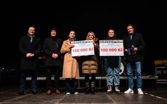 Jubilejní vánoční „Bosch Svařák“ rozzářil znovu Jihlavu